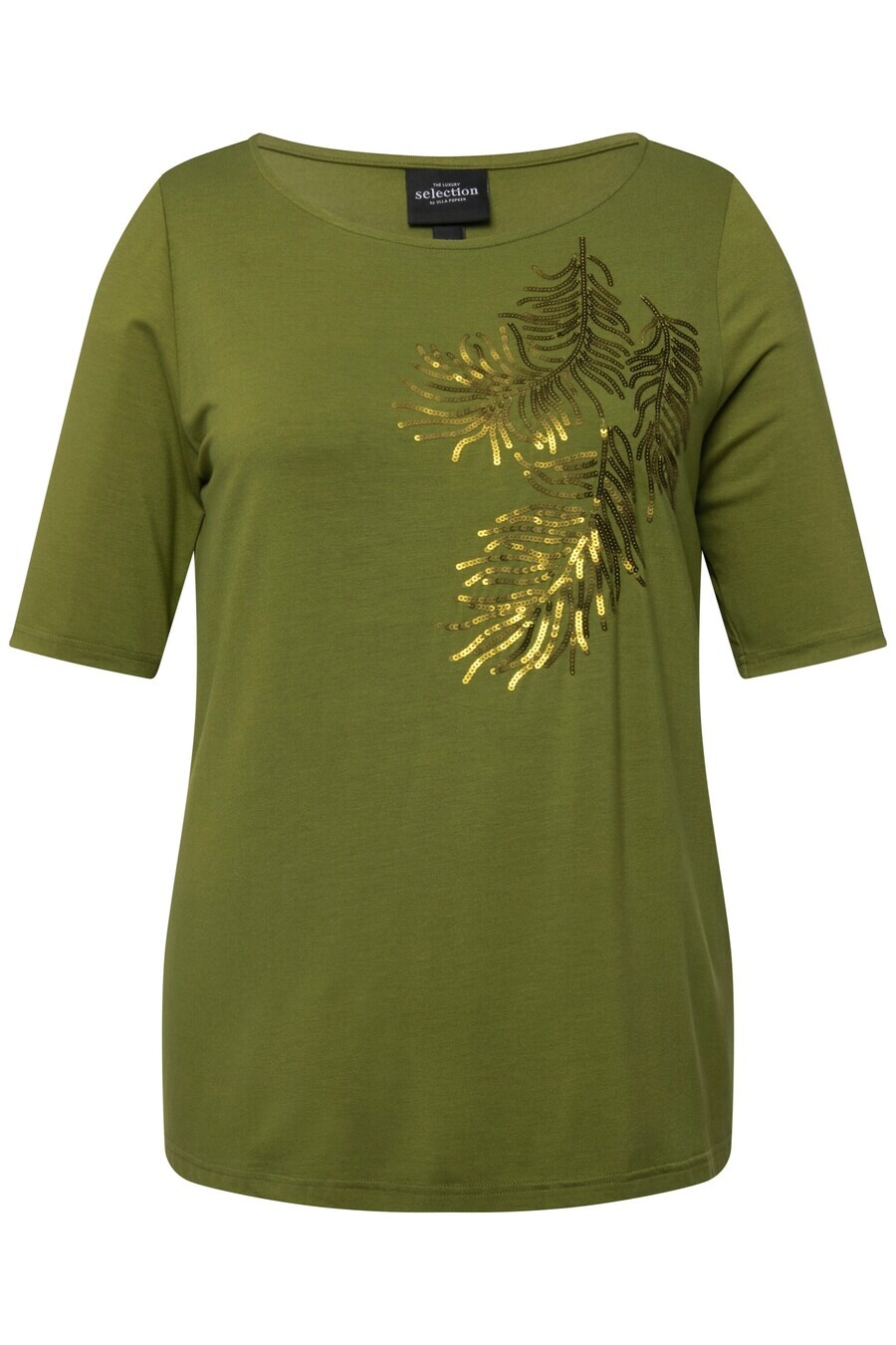 

Футболка Ulla Popken Shirt, цвет reed