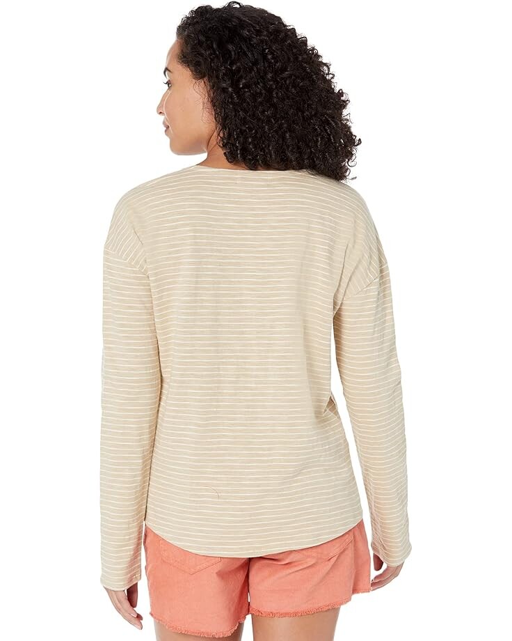 

Топ Carve Designs Alexis Top, цвет Light Khaki Stripe