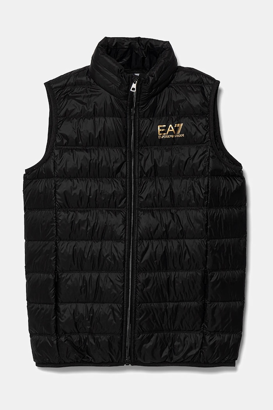 

Детская пуховая безрукавка Ea7 Emporio Armani, черный