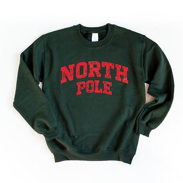

North Pole Varsity арочный потертый женский свитшот с принтом Simply Sage Market, Forest, Зеленый, North Pole Varsity арочный потертый женский свитшот с принтом Simply Sage Market, Forest