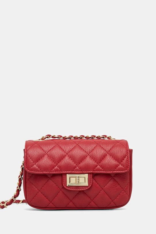 

Кожаная сумка Answear.Lab, красный