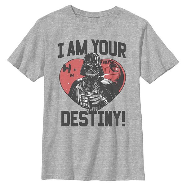 

Футболка с принтом Darth Vader I am your destiny для мальчиков 6-20 Star Wars