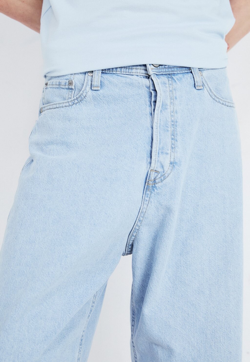 

Джинсы свободного кроя Jjiron Jjoriginal Jack & Jones, синий деним