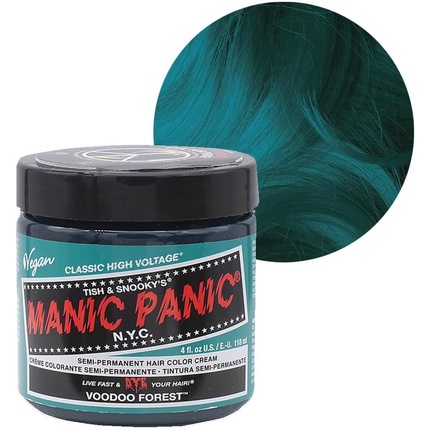 

Manic Panic Voodoo Forest Classic Creme Vegan Полуперманентная краска для волос без жестокости 118 мл