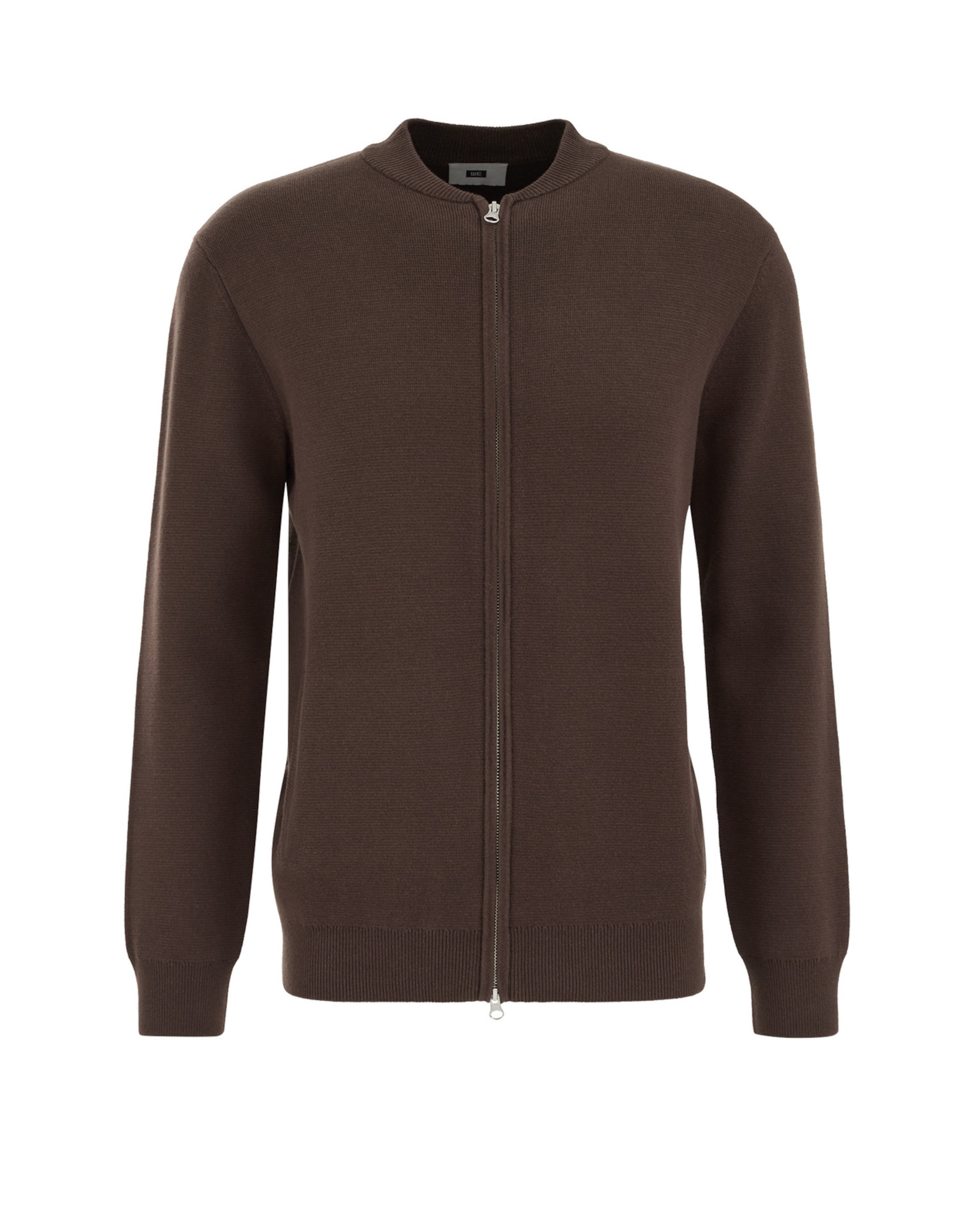 

WE Fashion Свитер в темно-коричневом цвете