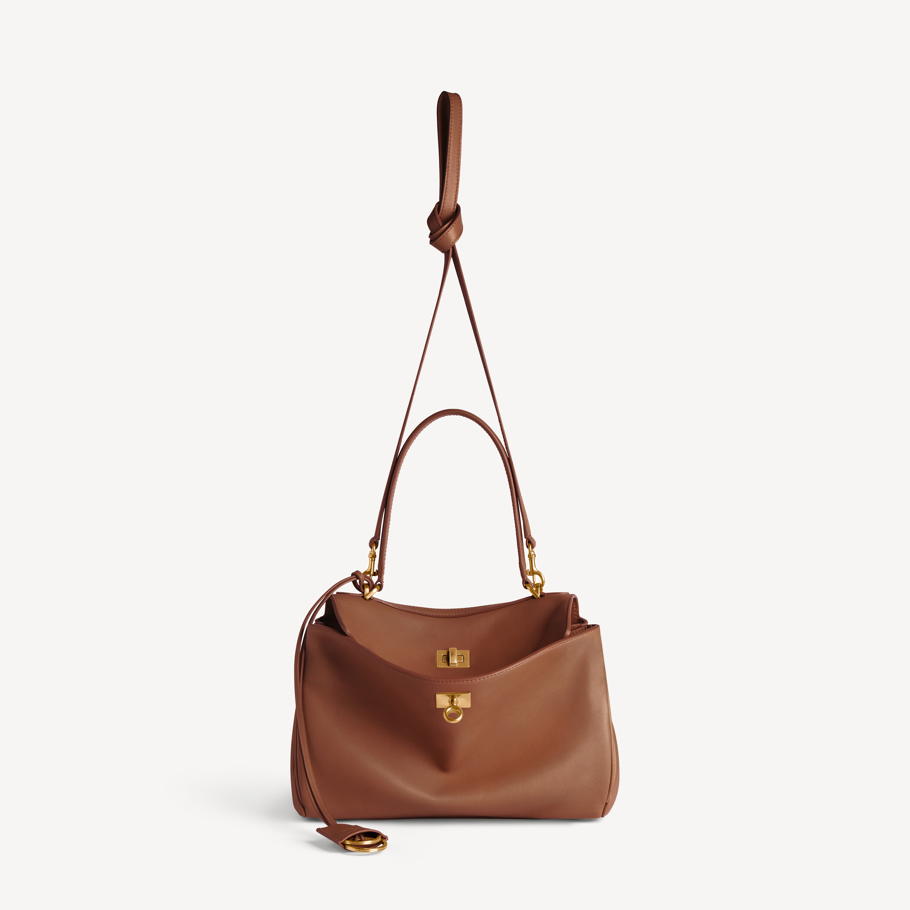 Женская сумка rodeo small в цвете новый загар BALENCIAGA, новый загар — фото 4