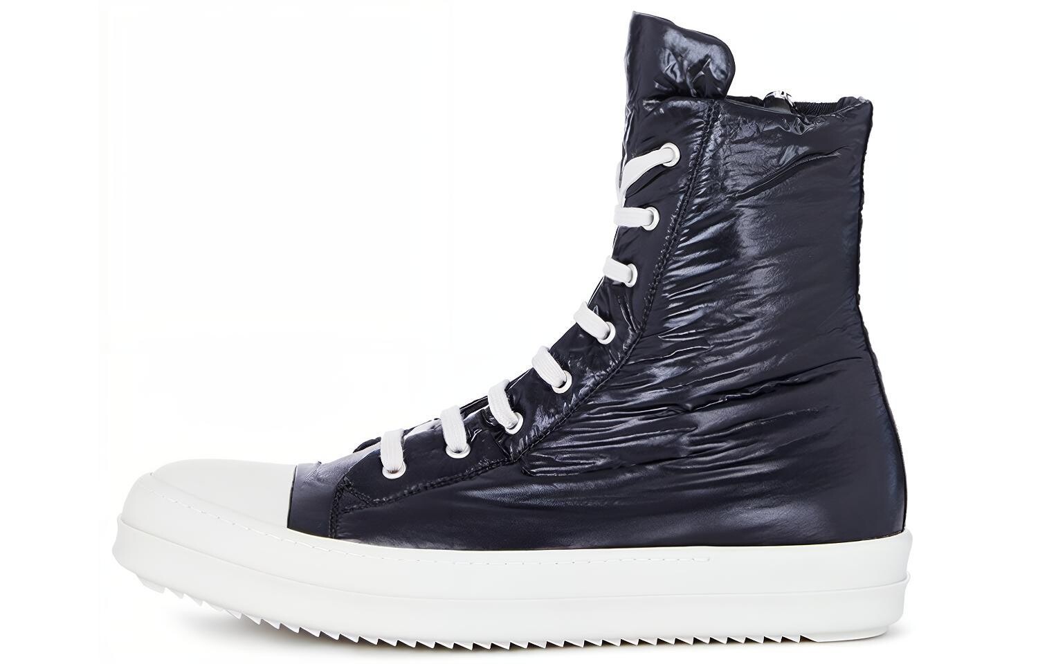 

Обувь для скейтбординга Мужская с высоким верхом, черная/белая Rick Owens Drkshdw, Черный, Обувь для скейтбординга Мужская с высоким верхом, черная/белая Rick Owens Drkshdw