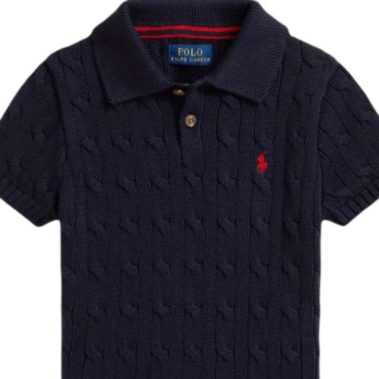 Свитер детский Polo Ralph Lauren темно-синий — фото 4