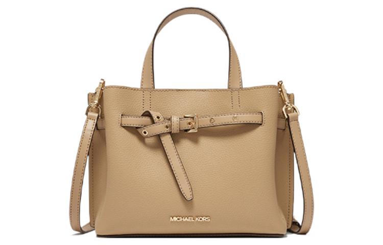 

MICHAEL KORS Сумка Emilia Leather Butterfly, женская маленькая сумка через плечо, кроссбоди Camel
