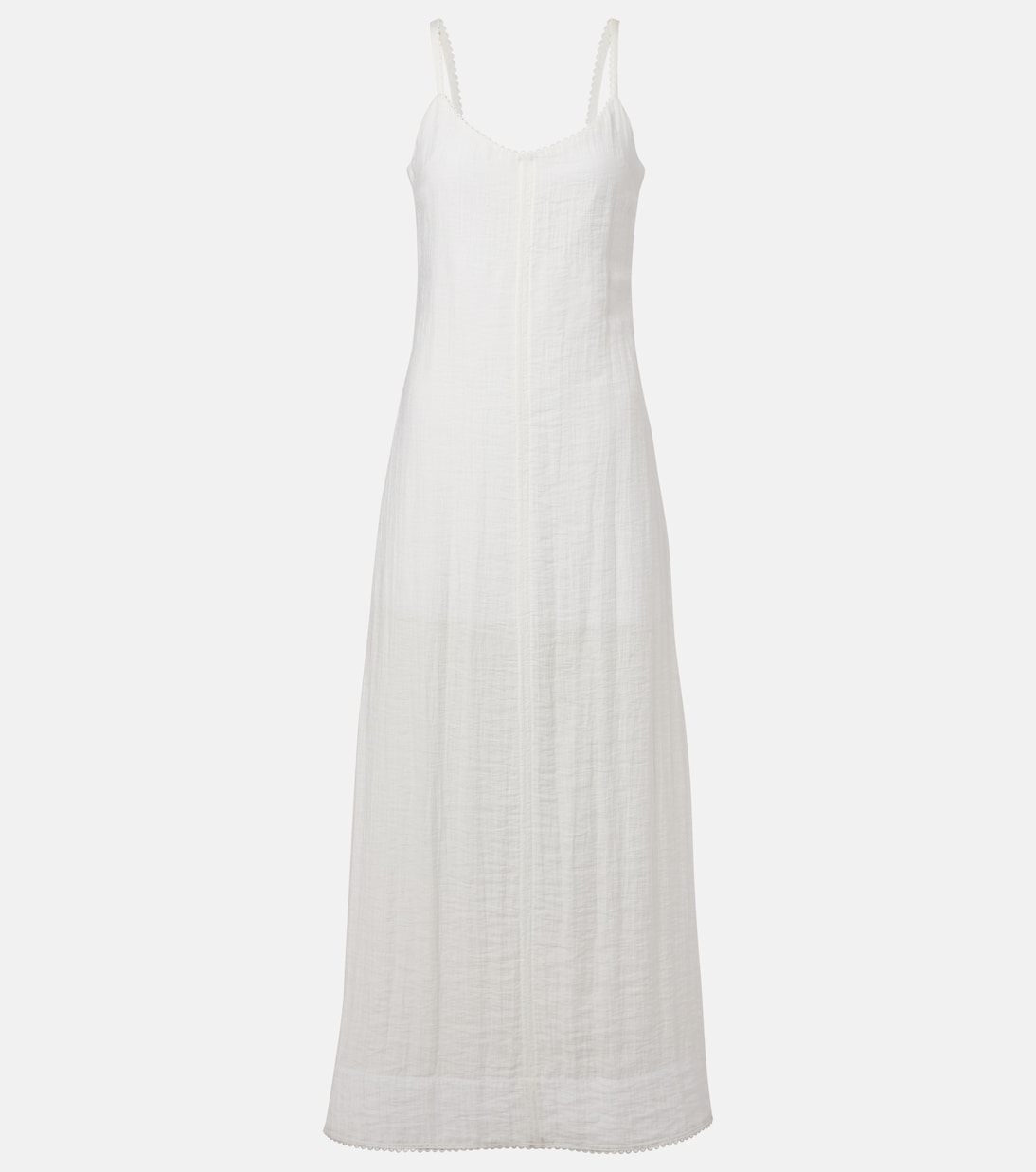 

Белое платье макси Evelyn Proenza Schouler, белый