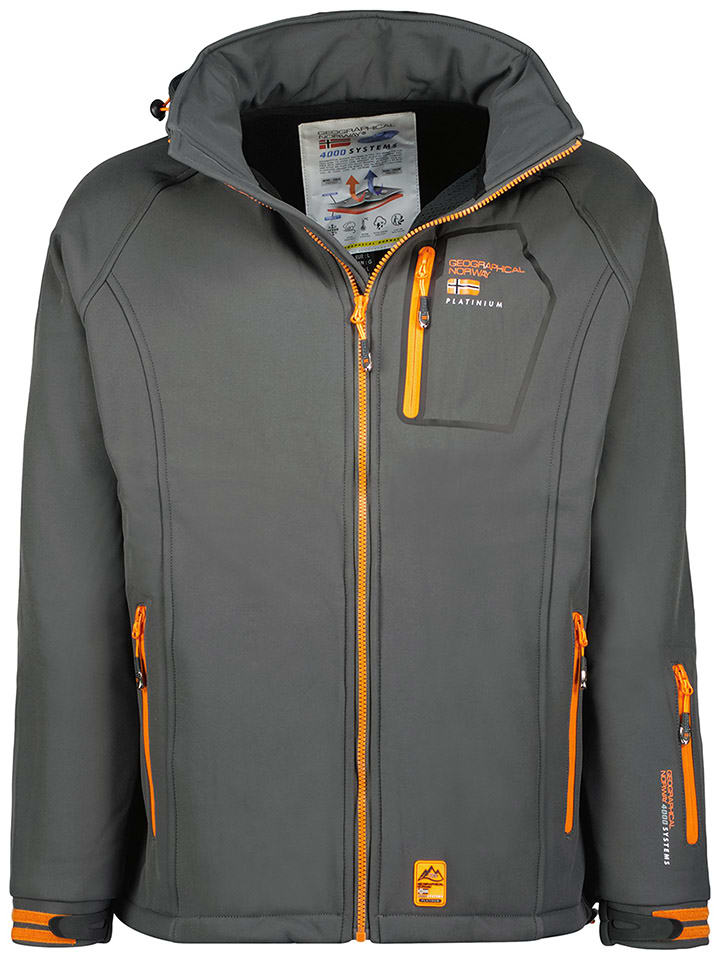 

Куртка софтшелл Geographical Norway, антрацит