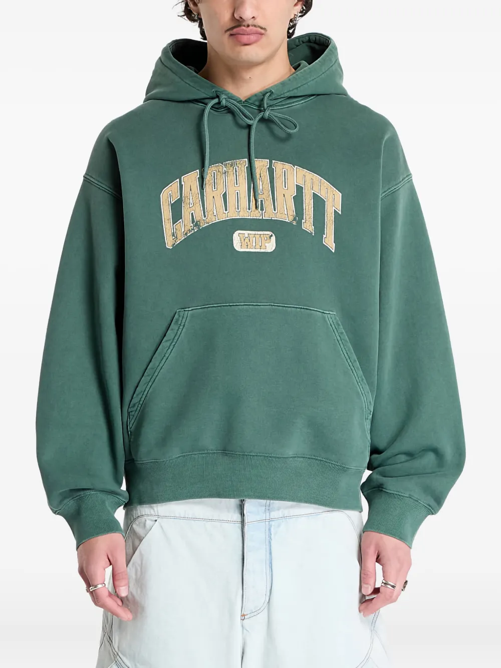 

Худи с вышитым логотипом CARHARTT WIP, зеленый