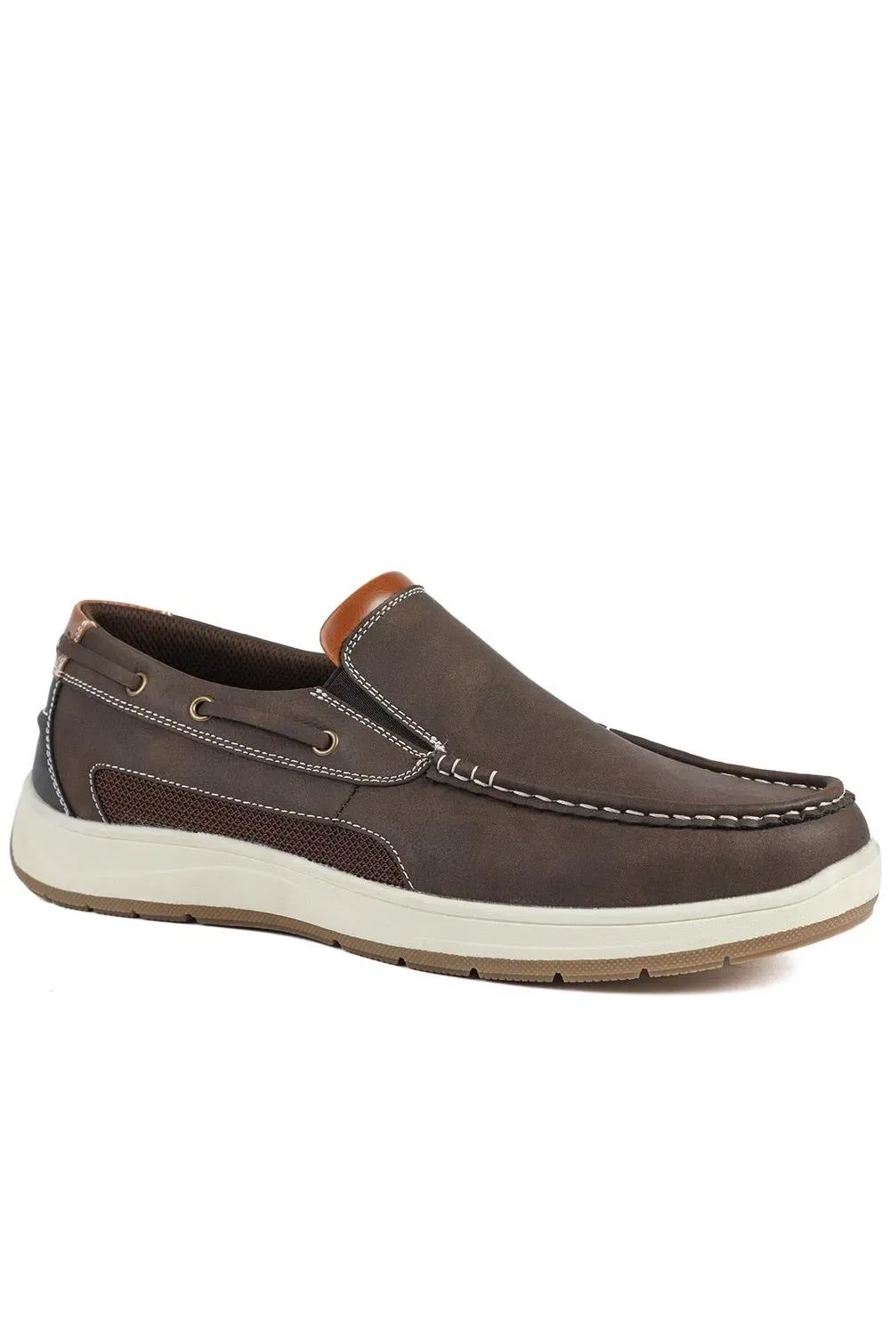Повседневные туфли slip-on широкой полноты Pavers, коричневый