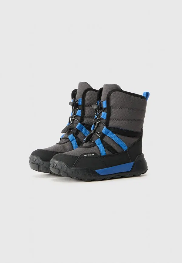 Зимние ботинки trekkyup boy abx Geox, Dark Grey/Royal — фото 2