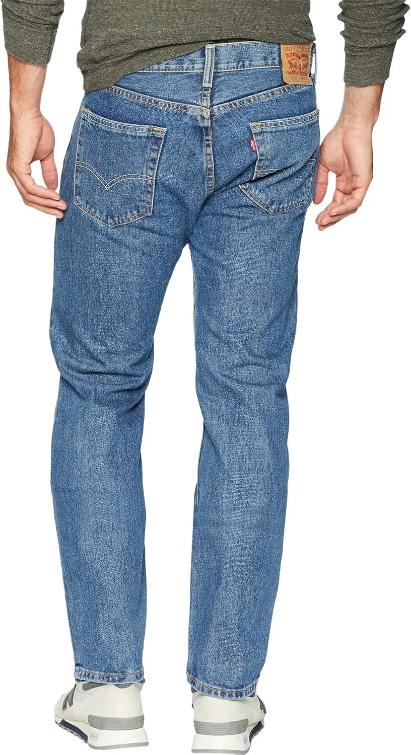 Джинсы Levi's 505 Regular Fit, Stonewash/Stretch — фото 3