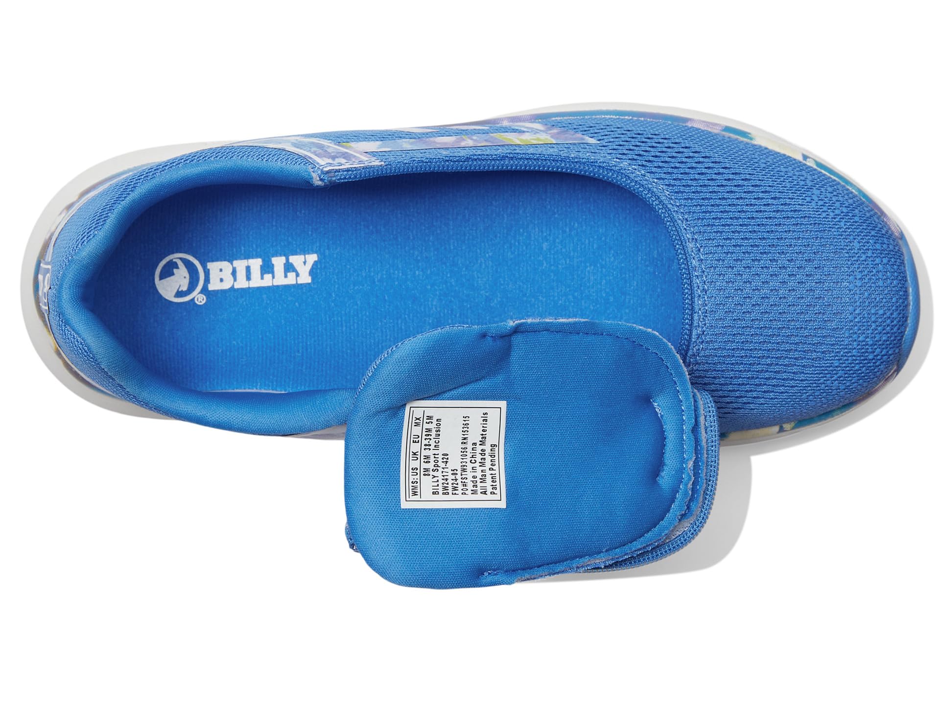 Кроссовки BILLY Footwear Billy Sport Inclusion, Blue Marble — фото 2