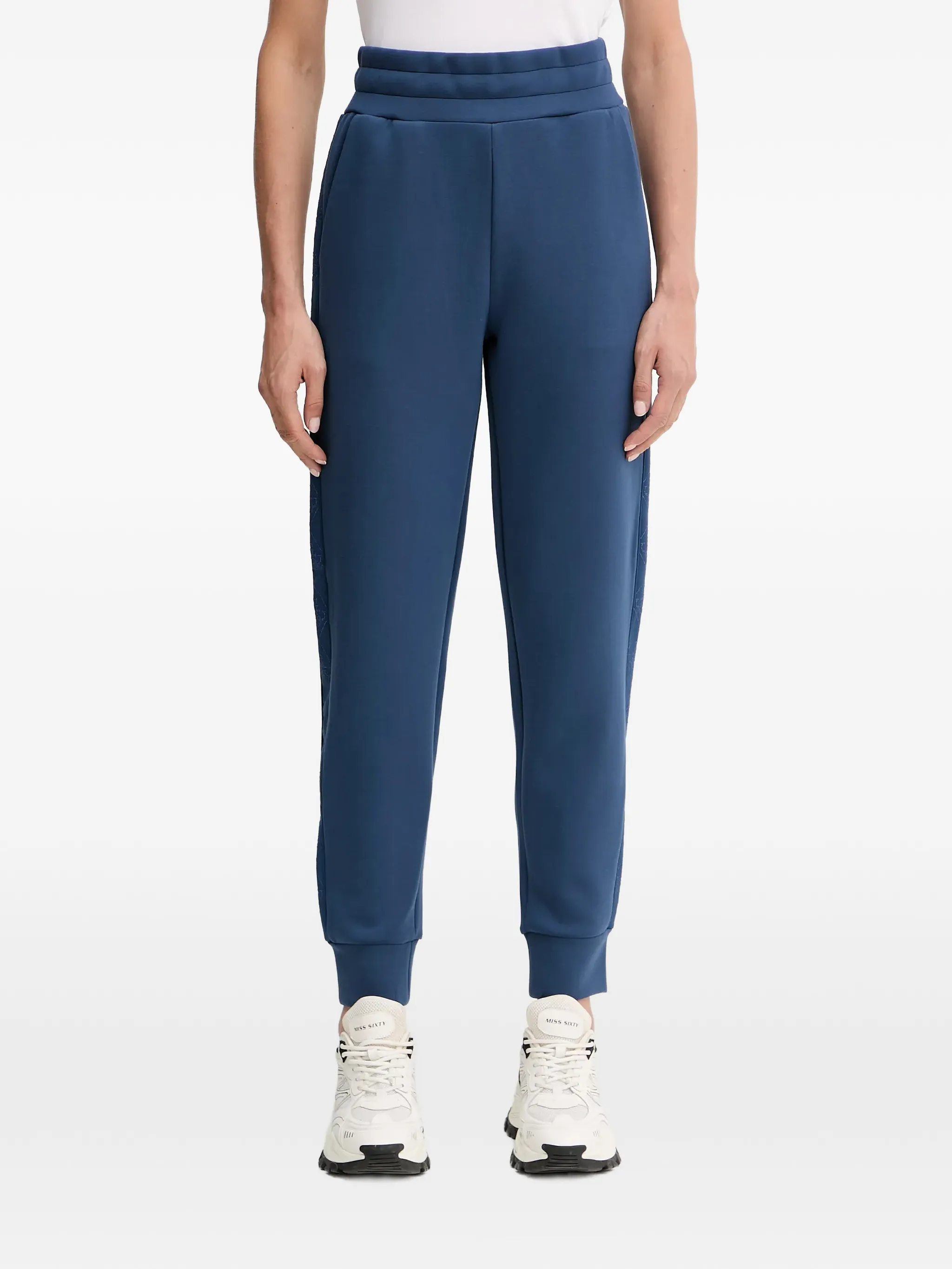 

Новые спортивные брюки с логотипом Victoire-band Guess Usa, синий