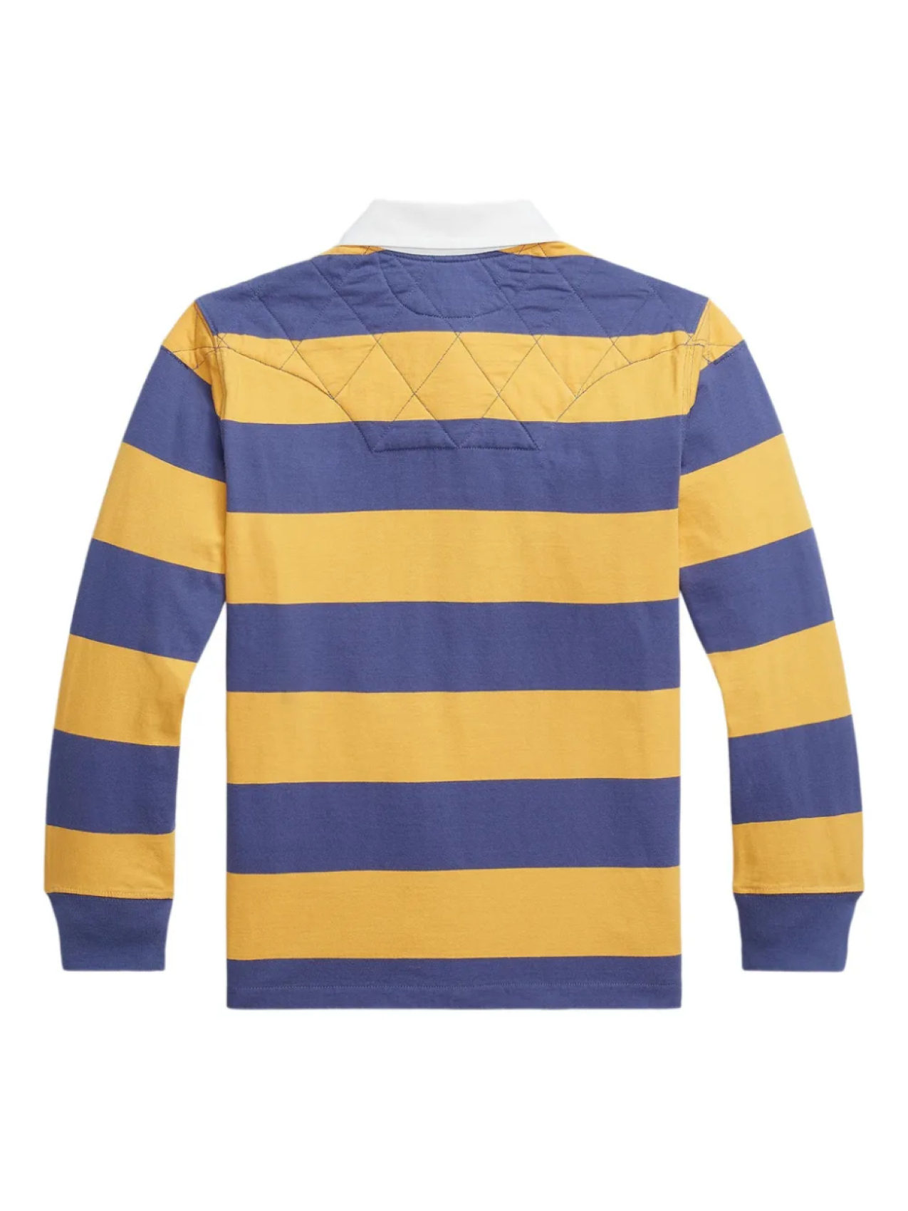 POLO RALPH LAUREN KIDS рубашка поло в полоску, синий — фото 2