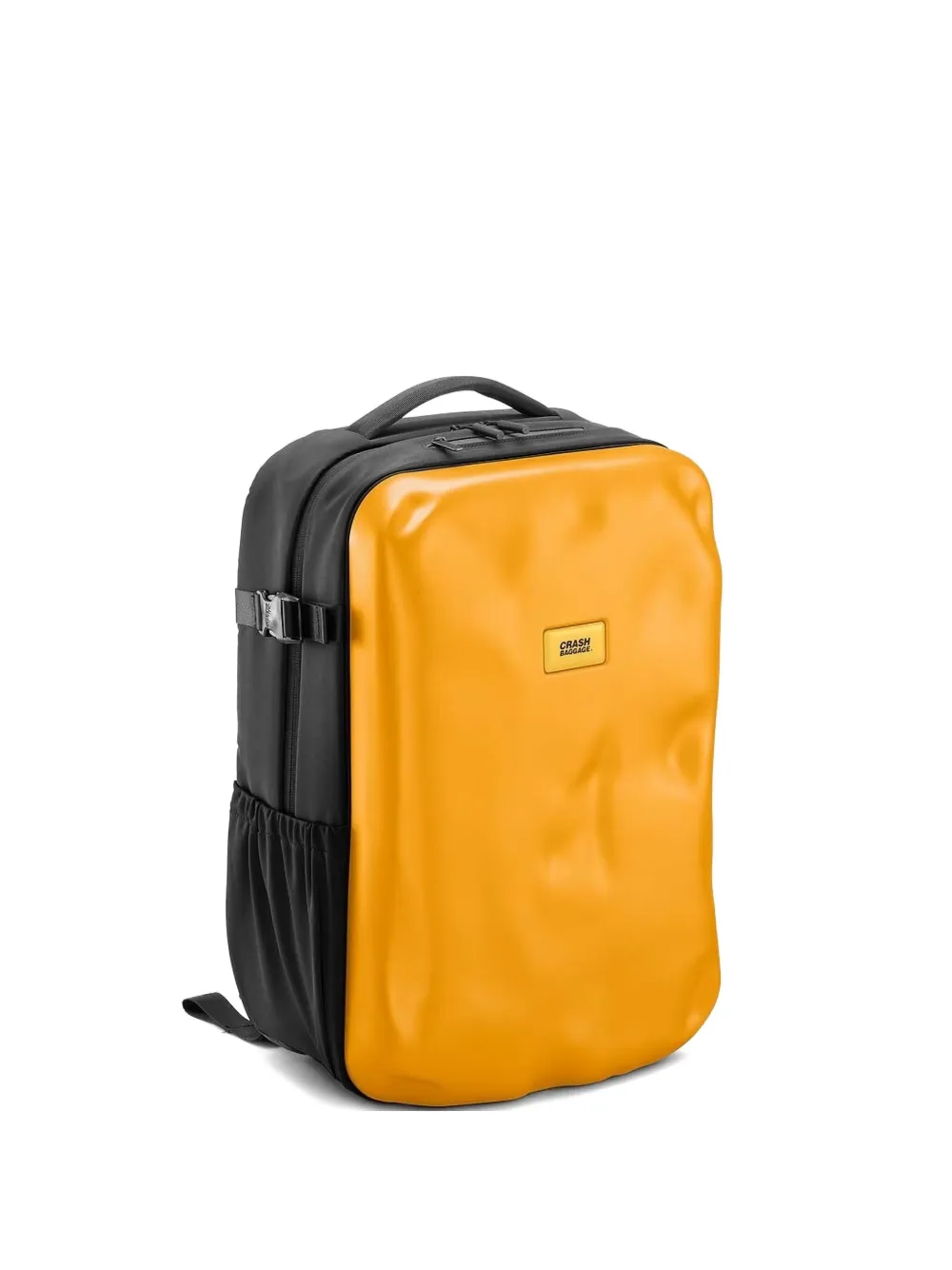 

Рюкзак с деформированными панелями Crash Baggage, желтый