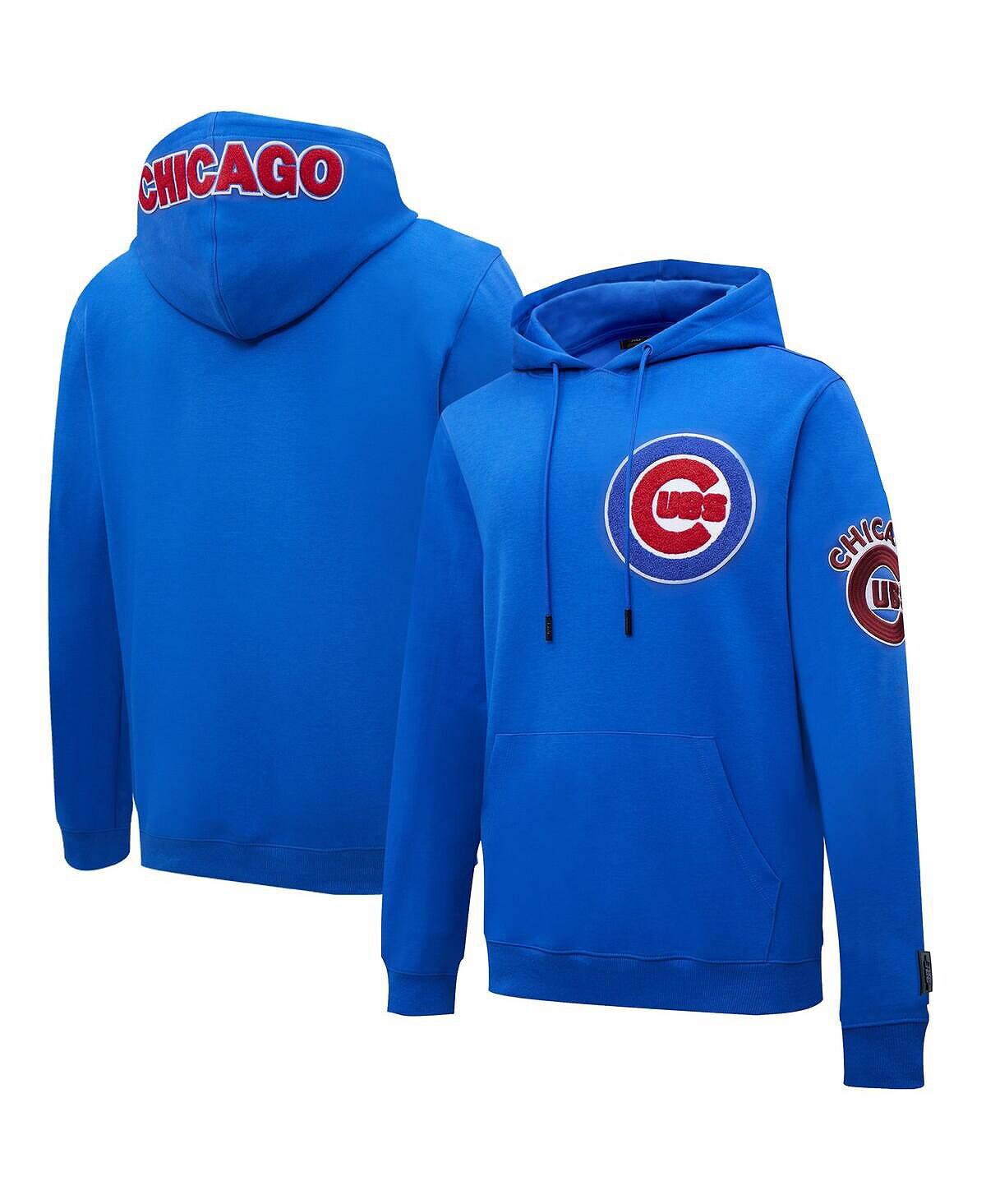 

Мужской пуловер с капюшоном и логотипом Royal Chicago Cubs Pro Standard