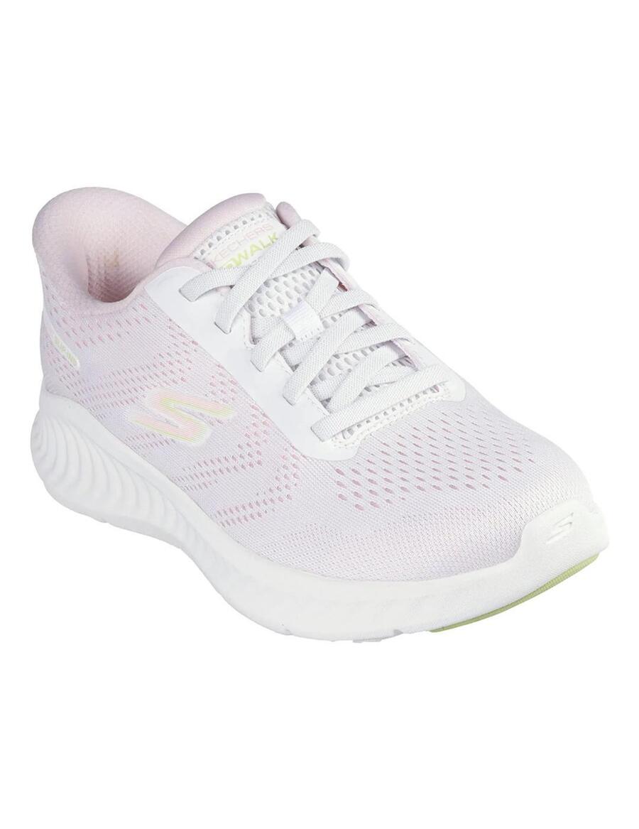 Женские кроссовки Skechers Go Walk Now разноцветные. — фото 3