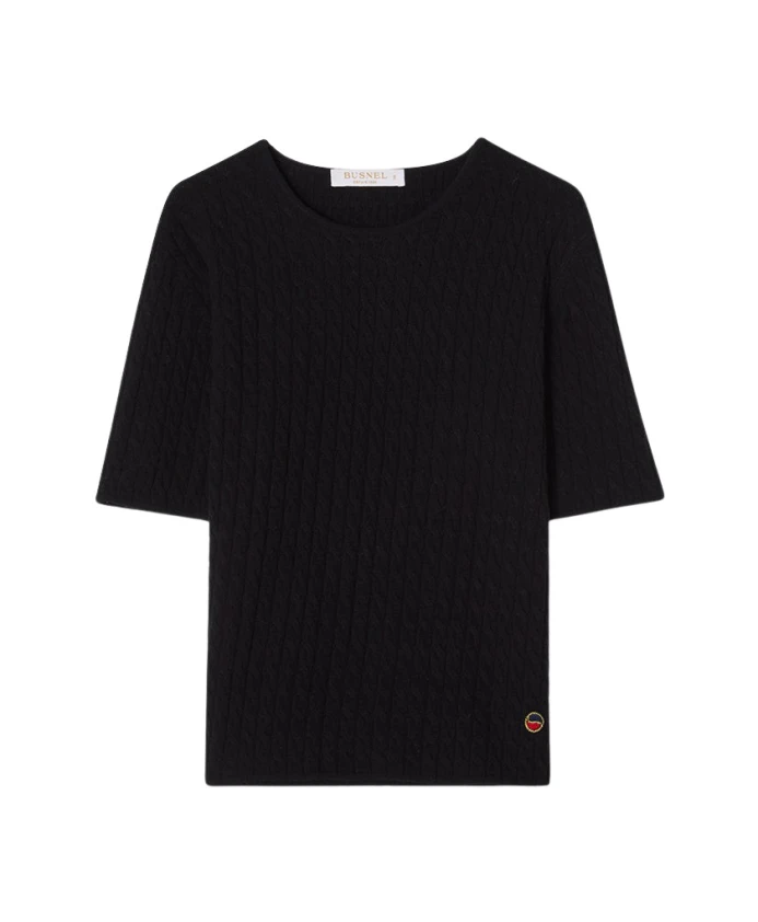 

Вязаный свитер Busnel, черный