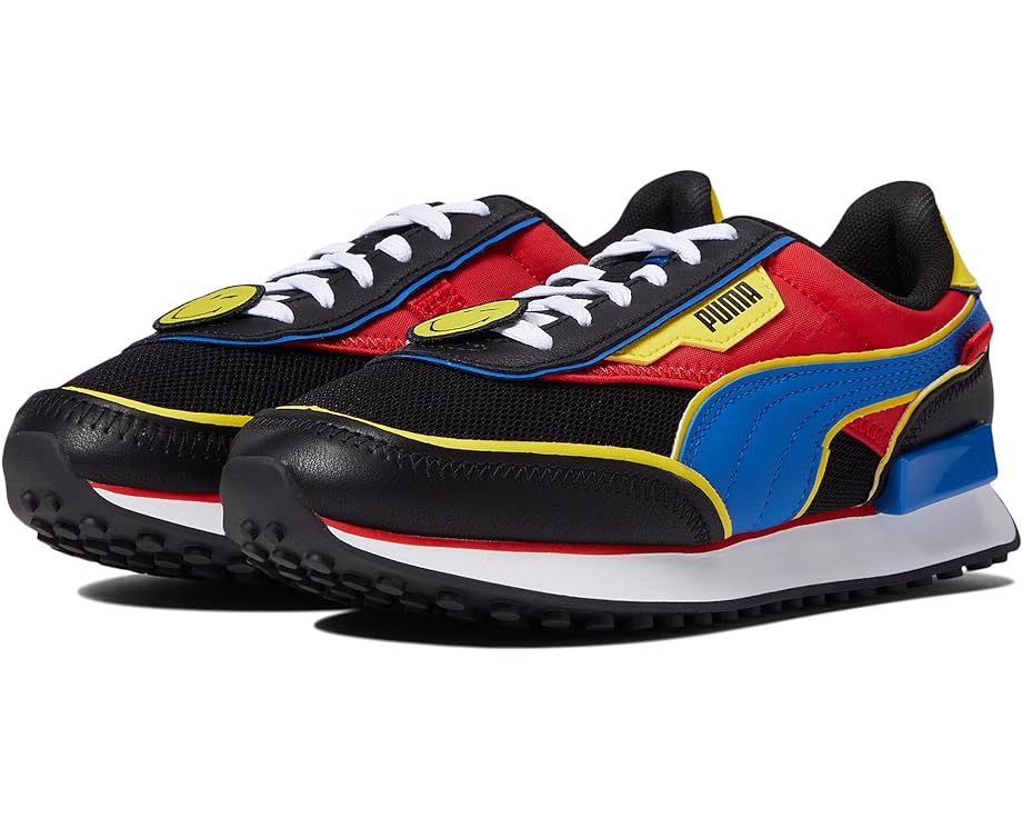 

Кроссовки Puma Future Rider Smileyworld, цвет Puma Black/Royal Blue