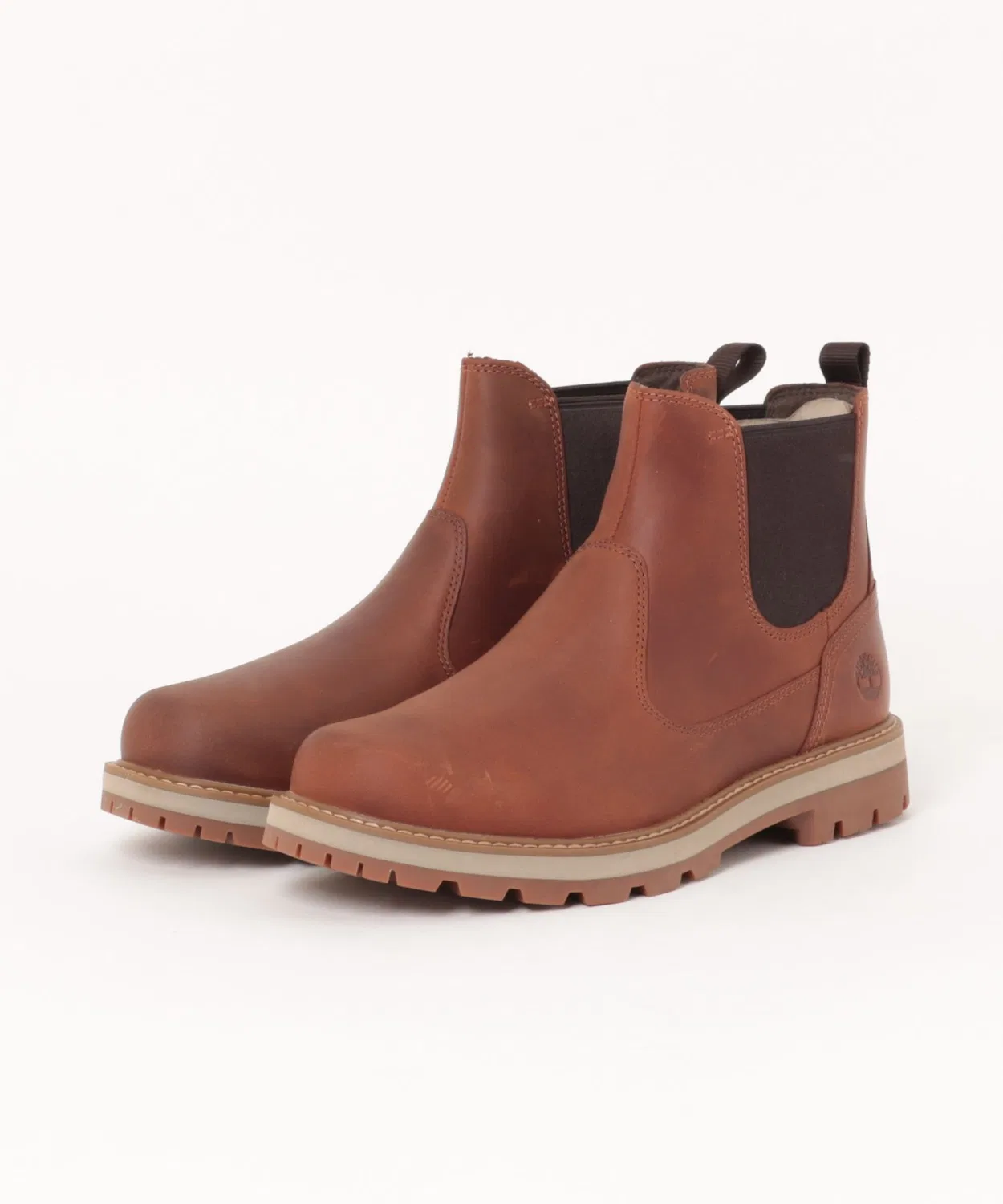 Ботинки челси Timberland Britton Road Mid Chelsea Boot из премиальной кожи, оливковый