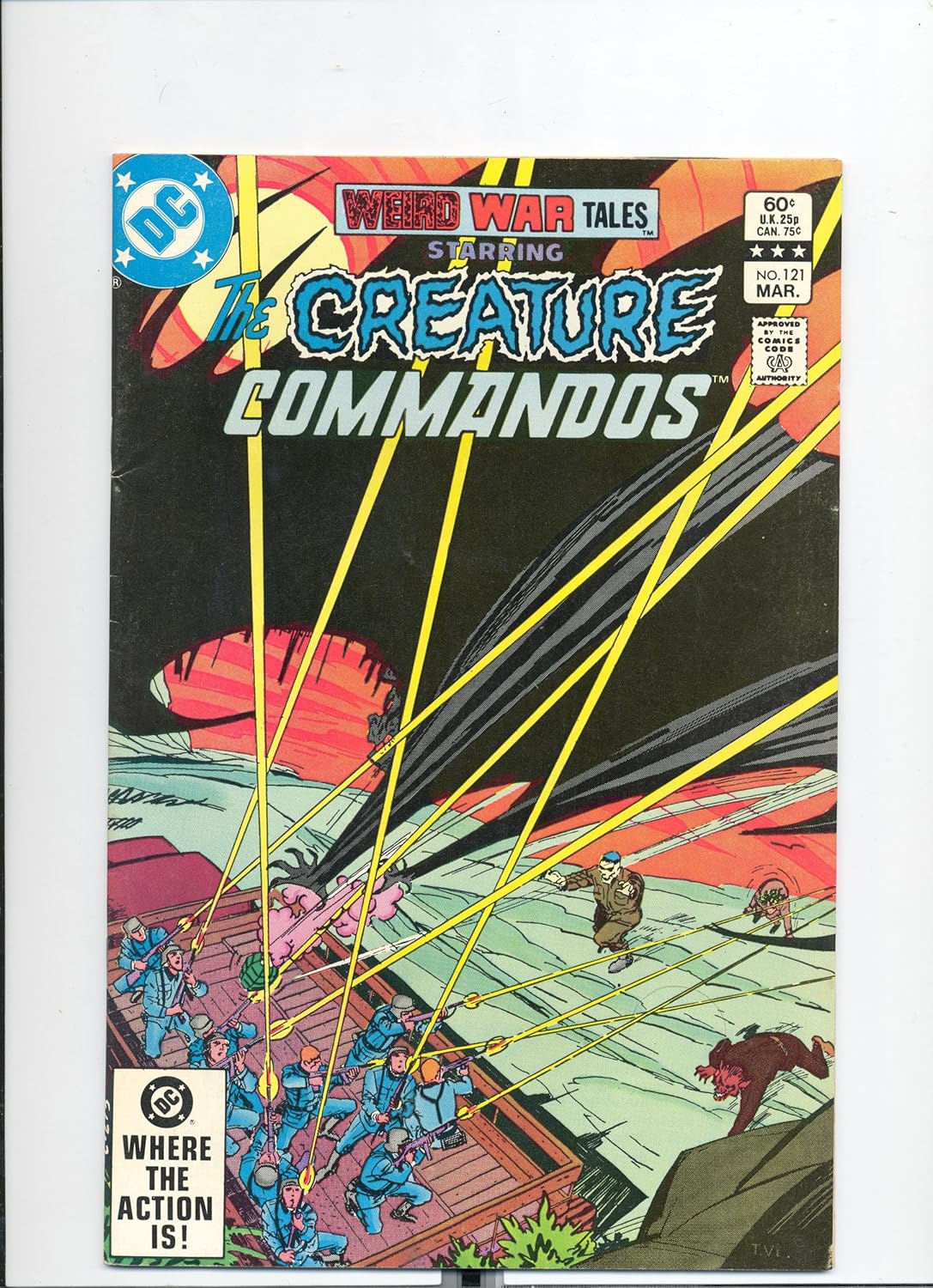

Weird War Tales # 121 (Comic) (Vol. 13) (DC Comics, Inc.)