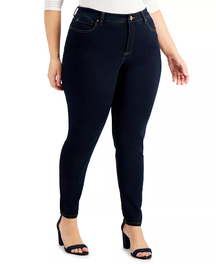 

Джинсы Plus Size Essex Super Skinny I.N.C. International Concepts, синий