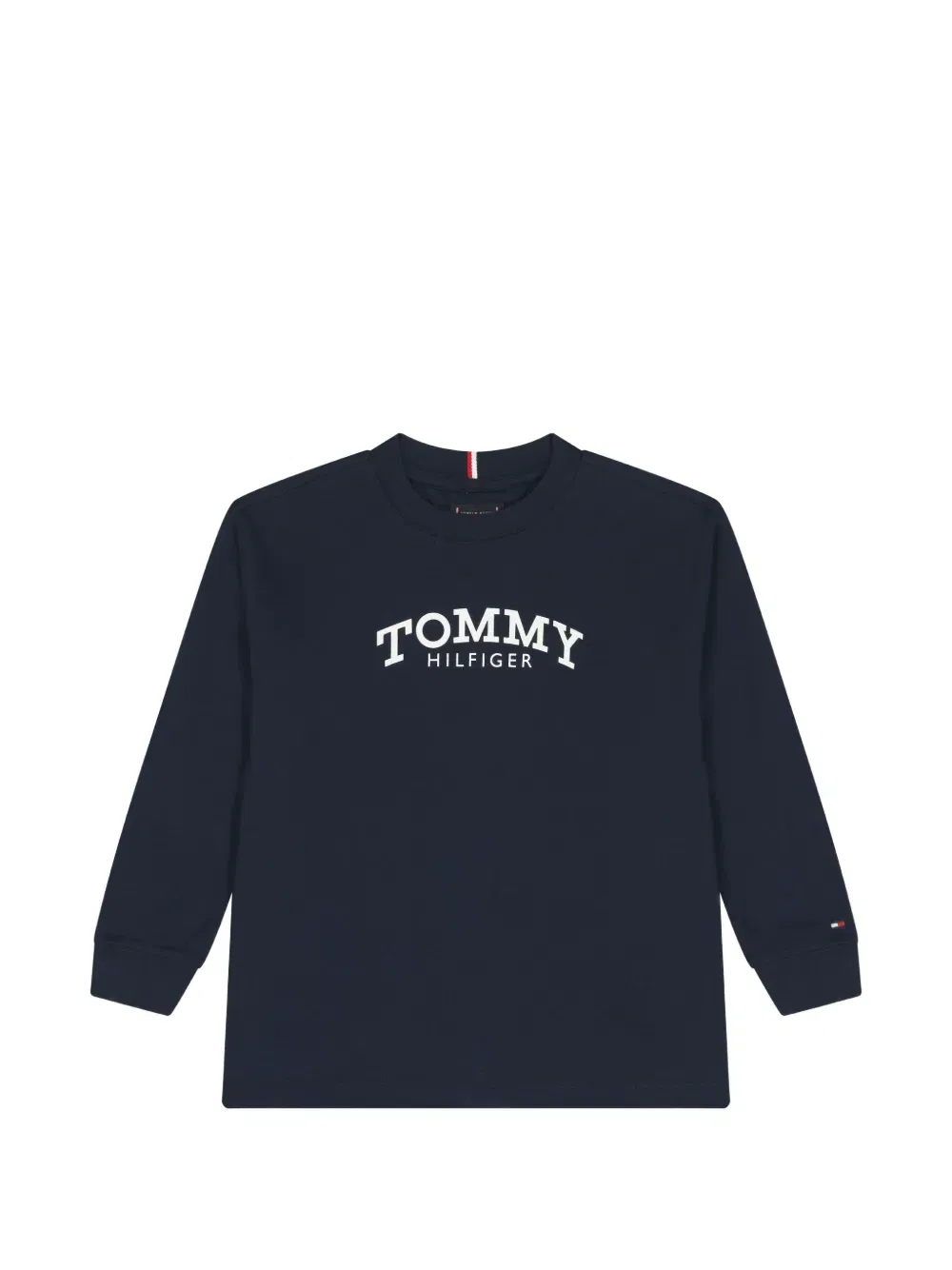 Толстовка с длинными рукавами и логотипом Tommy Hilfiger Junior, синий