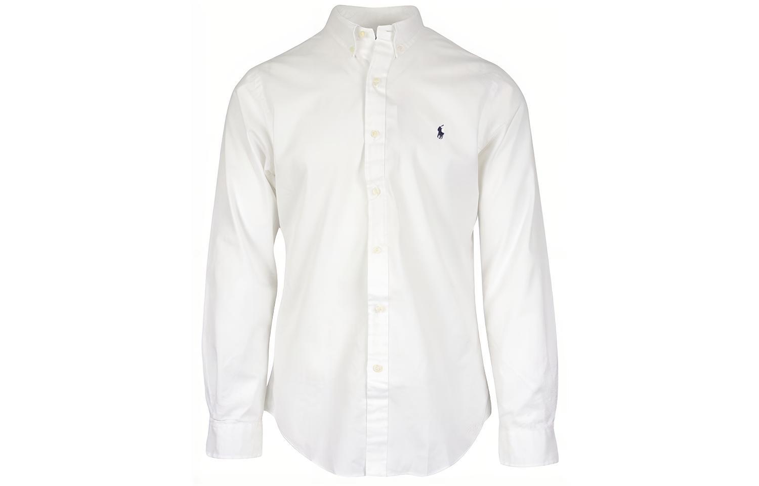 

Поло Ralph Lauren с вышитым логотипом, белая