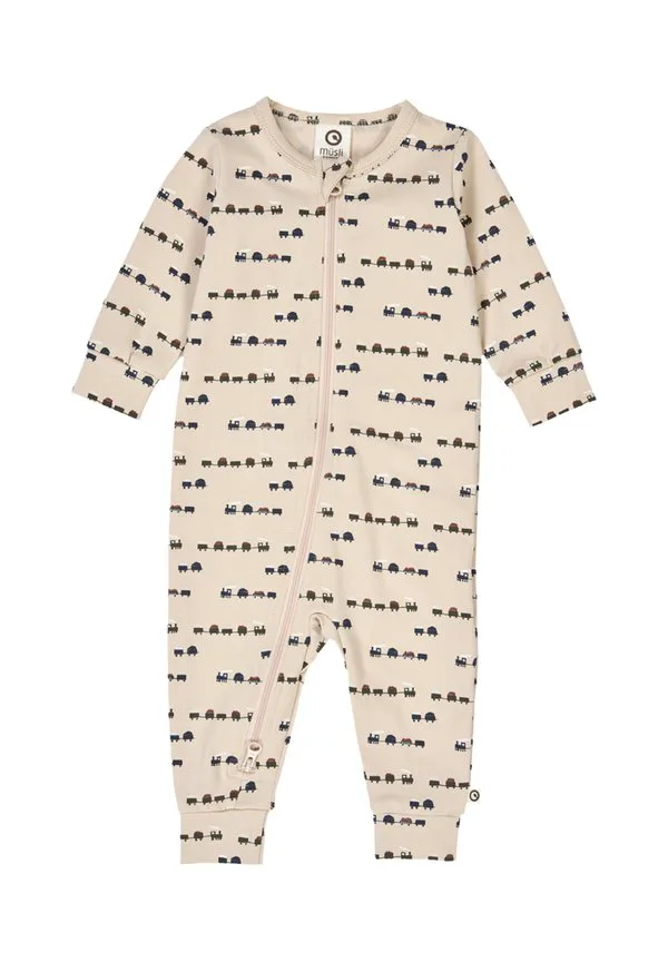 Пижама Müsli By Green Cotton, Oak/Root/Deep Green