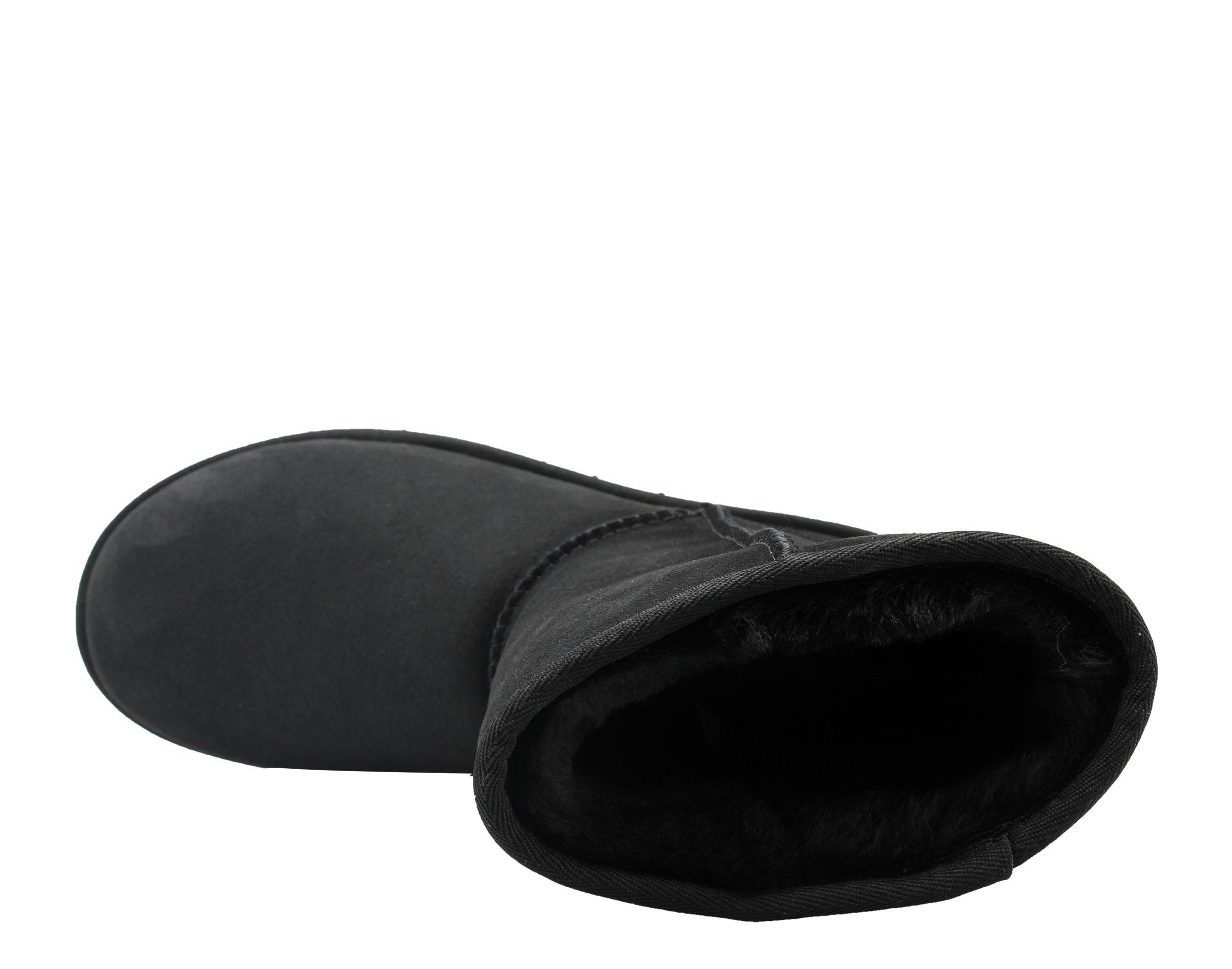 UGG Australia Классические короткие II Черные женские сапоги 1016223-BLK — фото 4