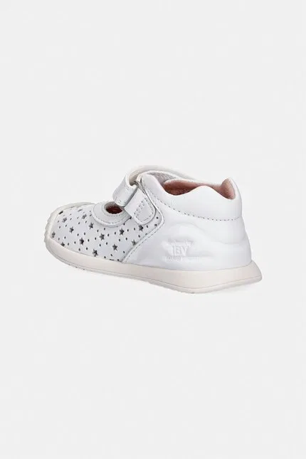 Полуботинки кожаные Biomecanics, белый — фото 3