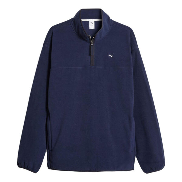 

Свитер mmq polar fleece sweatshirt 'navy' Puma, синий