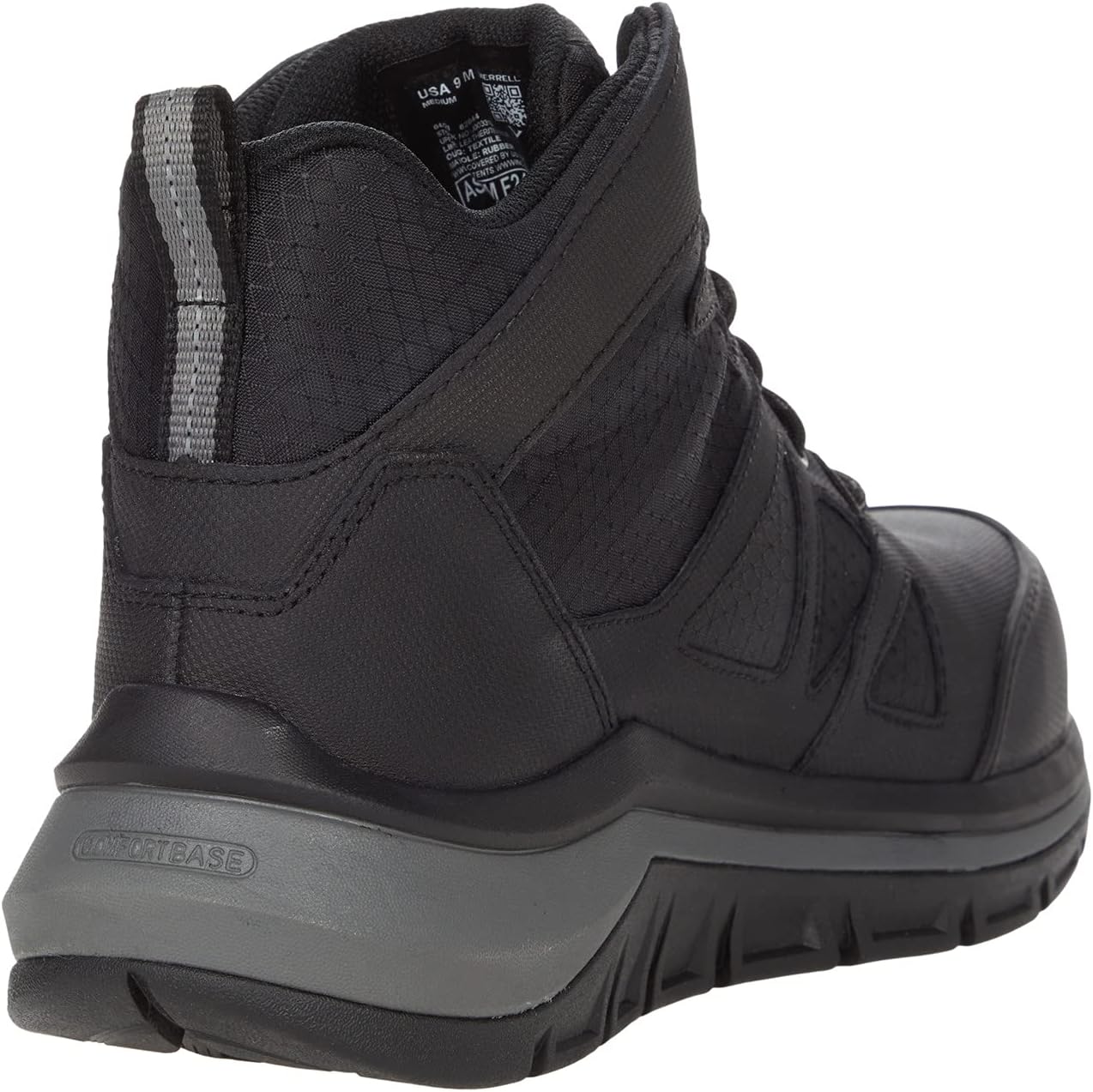 Мужские кроссовки Merrell Fullbench Speed Mid с углеродным волокном, черный — фото 3