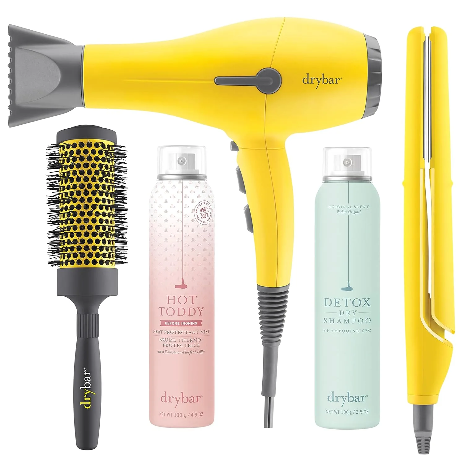 Drybar - идеальный набор для укладки и сушки волос без эффекта пушистости | Все, что нужно для идеальной укладки
