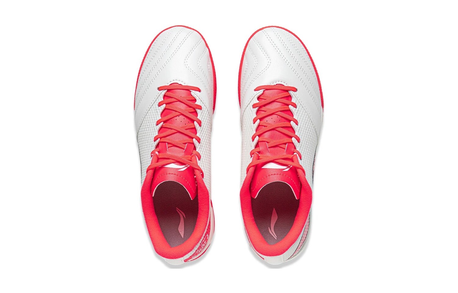 Детские футбольные бутсы GS Low-top белые/красные Lining, белый/красный — фото 4
