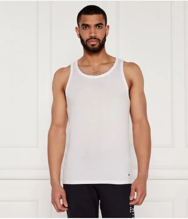 Майка slim fit Tommy Hilfiger, белый