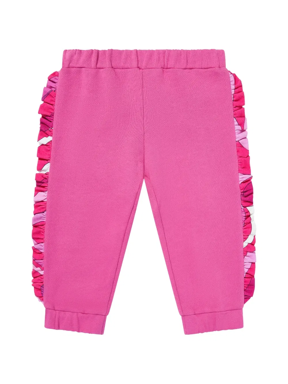Спортивные штаны с оборками Pucci Junior, розовый