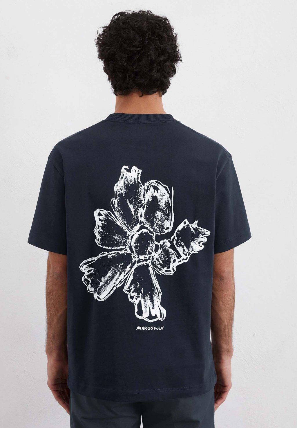 

Футболка с принтом SHORT SLEEVE Marc O'Polo, темно-синий