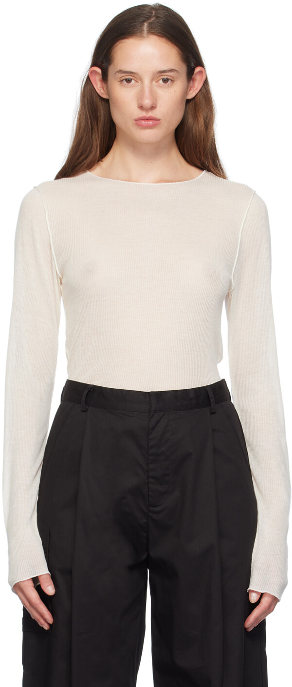 

Футболка с длинным рукавом Off-White Knit Deiji Studios