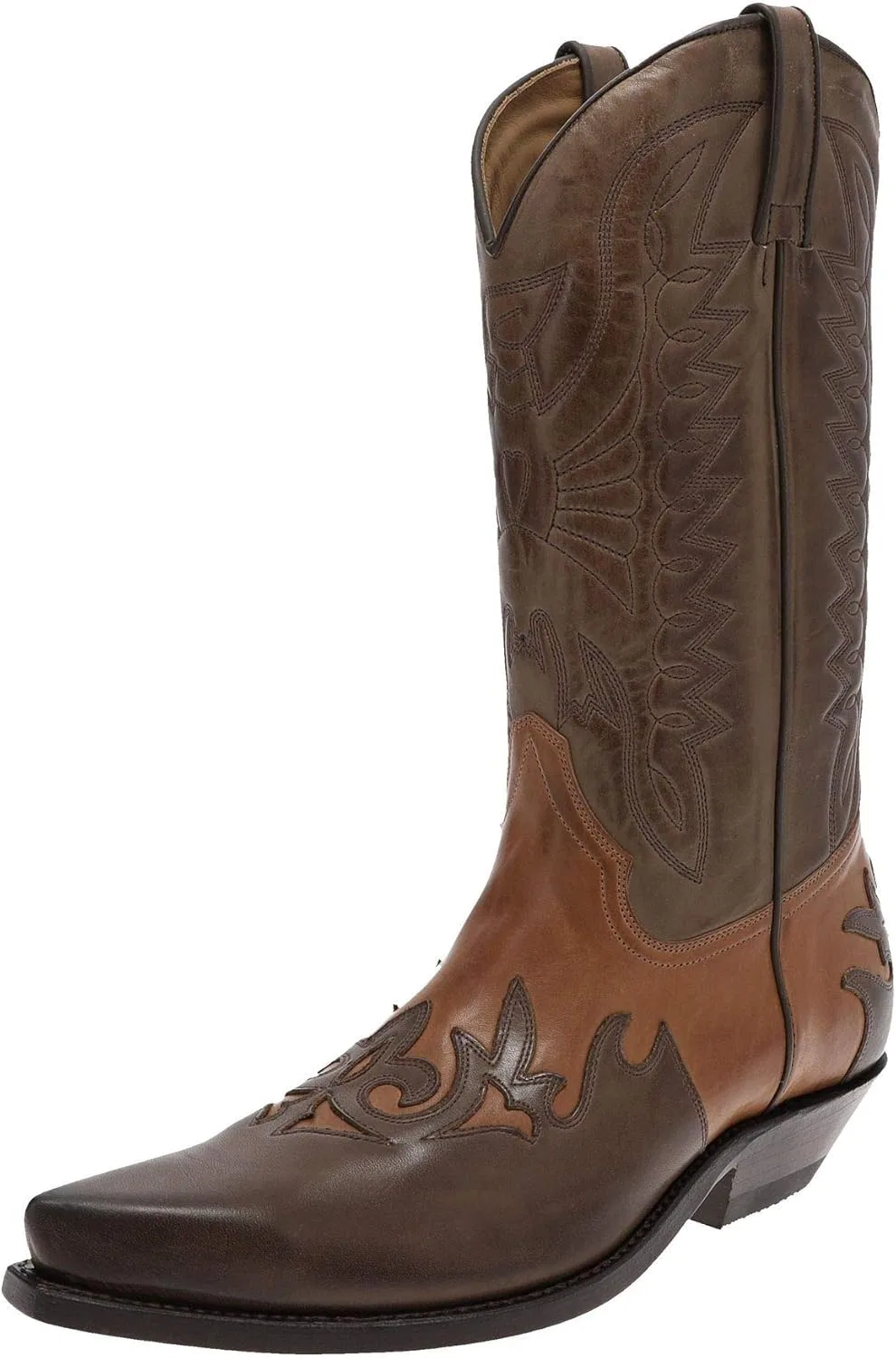 FB Fashion Boots FB Модные ботинки Унисекс Ковбойские ботинки Carlos Marron Cognac Вестерн-ботинки Кожаные ботинки Коричневые