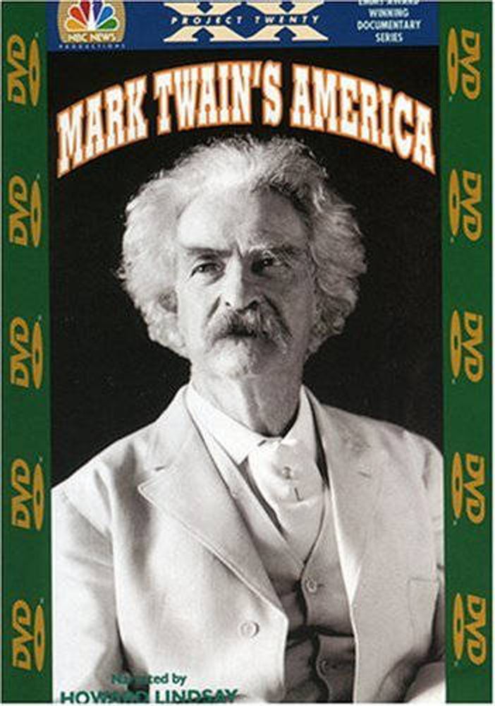 

Диск DVD Mark Twain's America