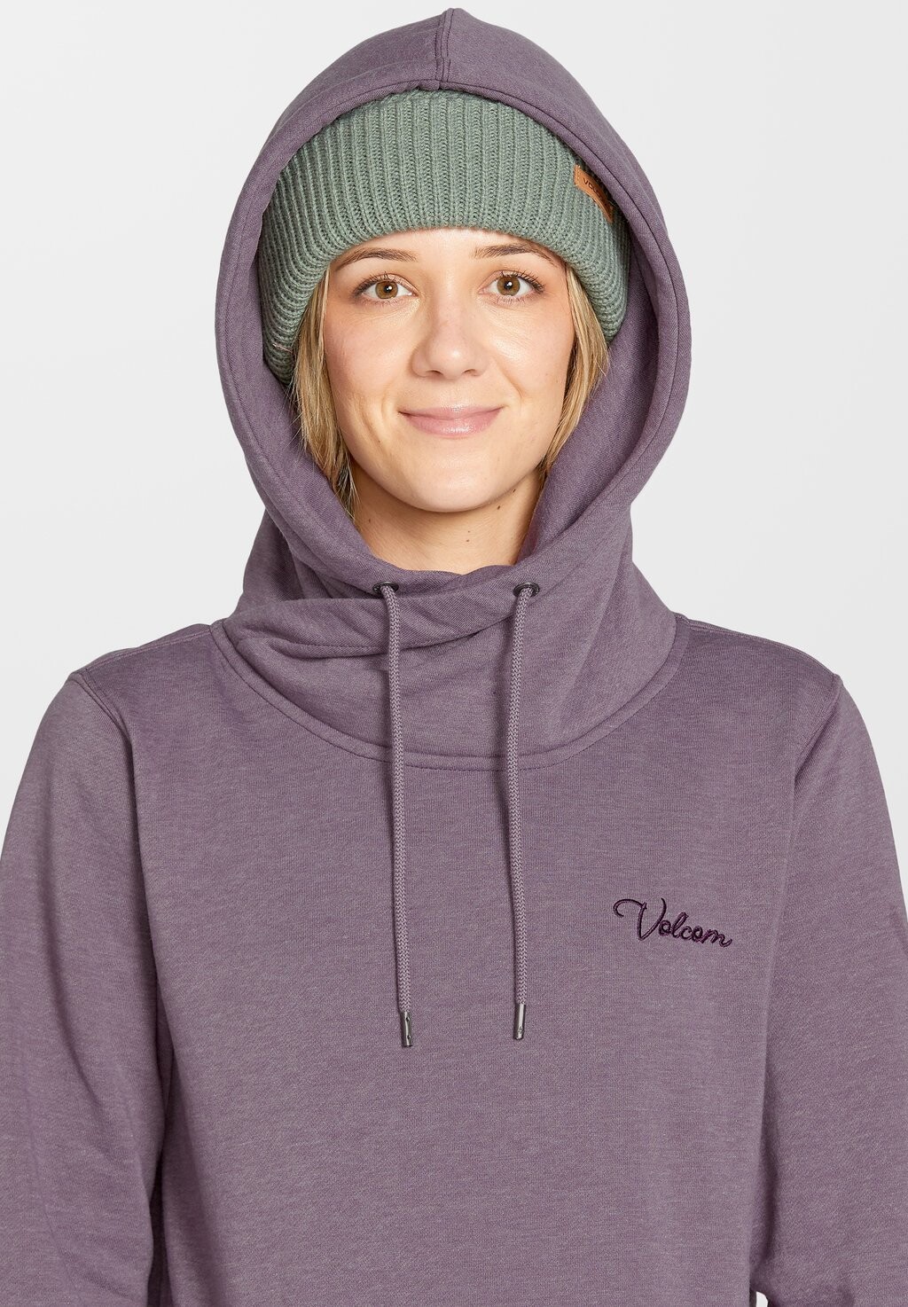 

Толстовка с капюшоном TOWER Volcom, фиолетовый