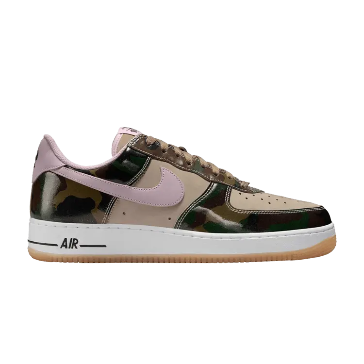 

Кроссовки Nike Air Force 1 Low 'Patent Camo', зеленый
