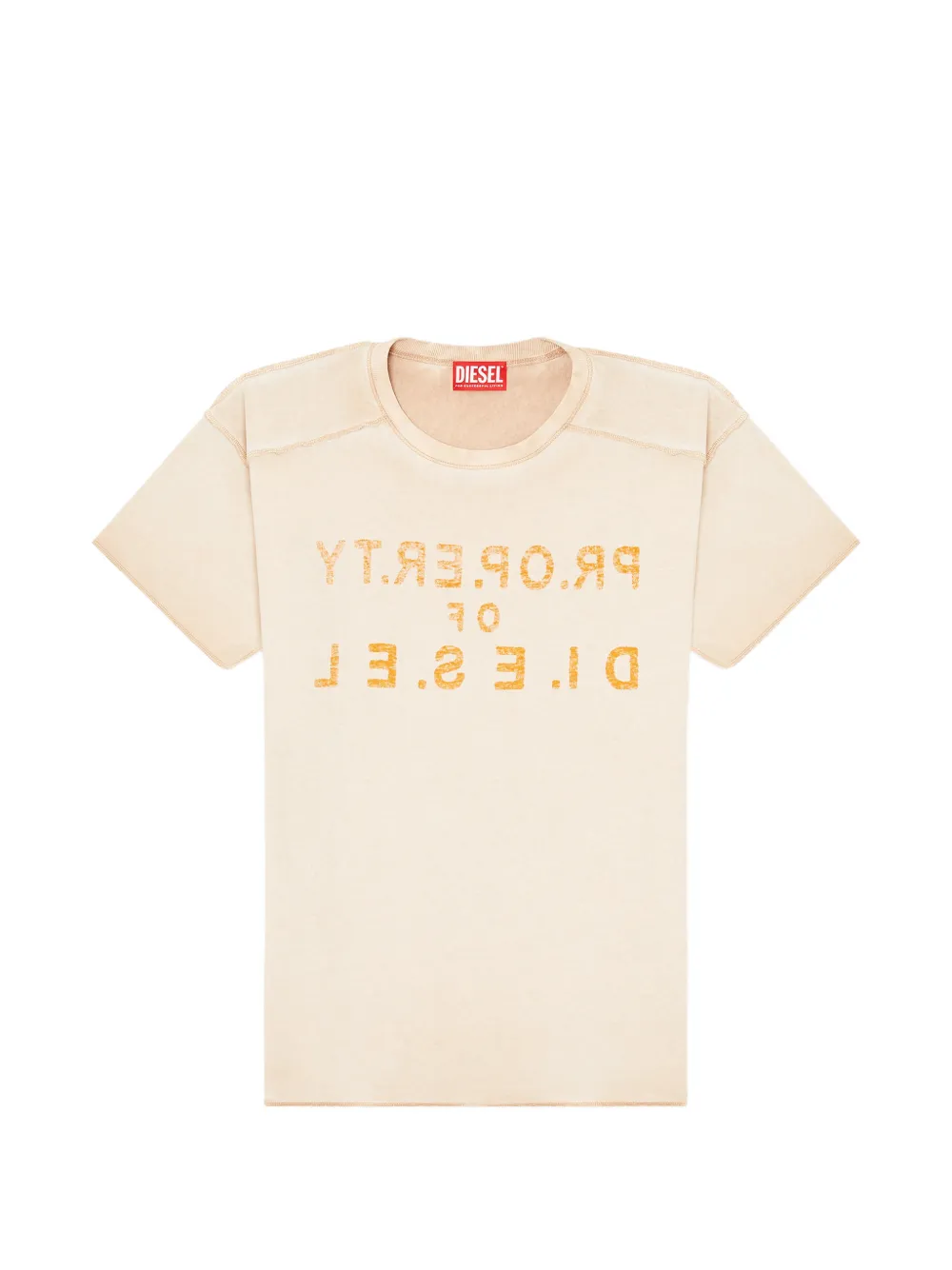 

Футболка с логотипом Ily Diesel, бежевый