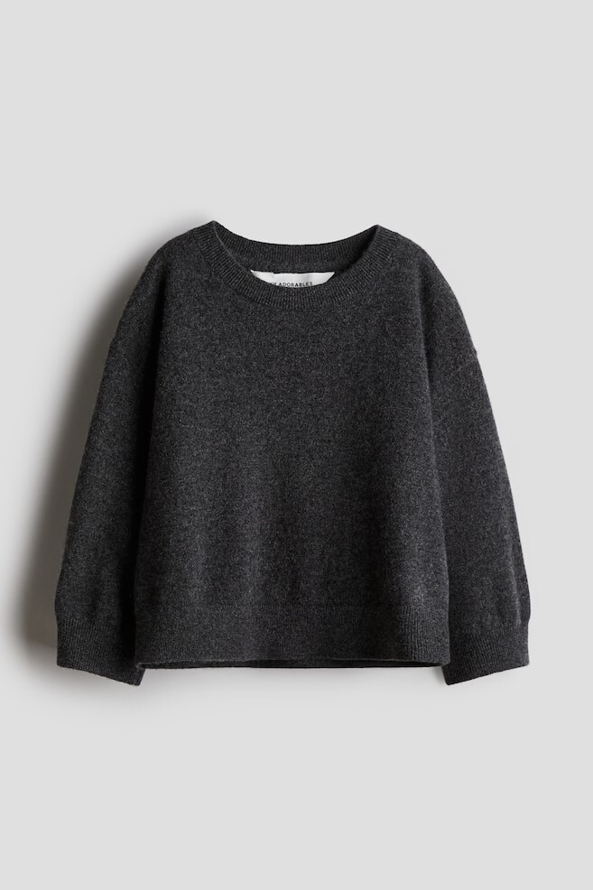 

Кашемировый свитер H&M, серый