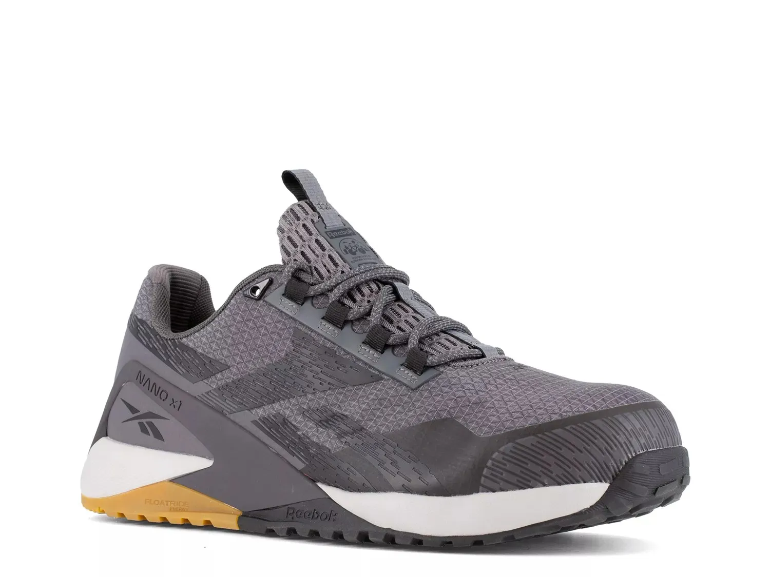 

Кроссовки Reebok Work Nano X1 Adventure Composite Toe Work Sneaker — мужские, серые